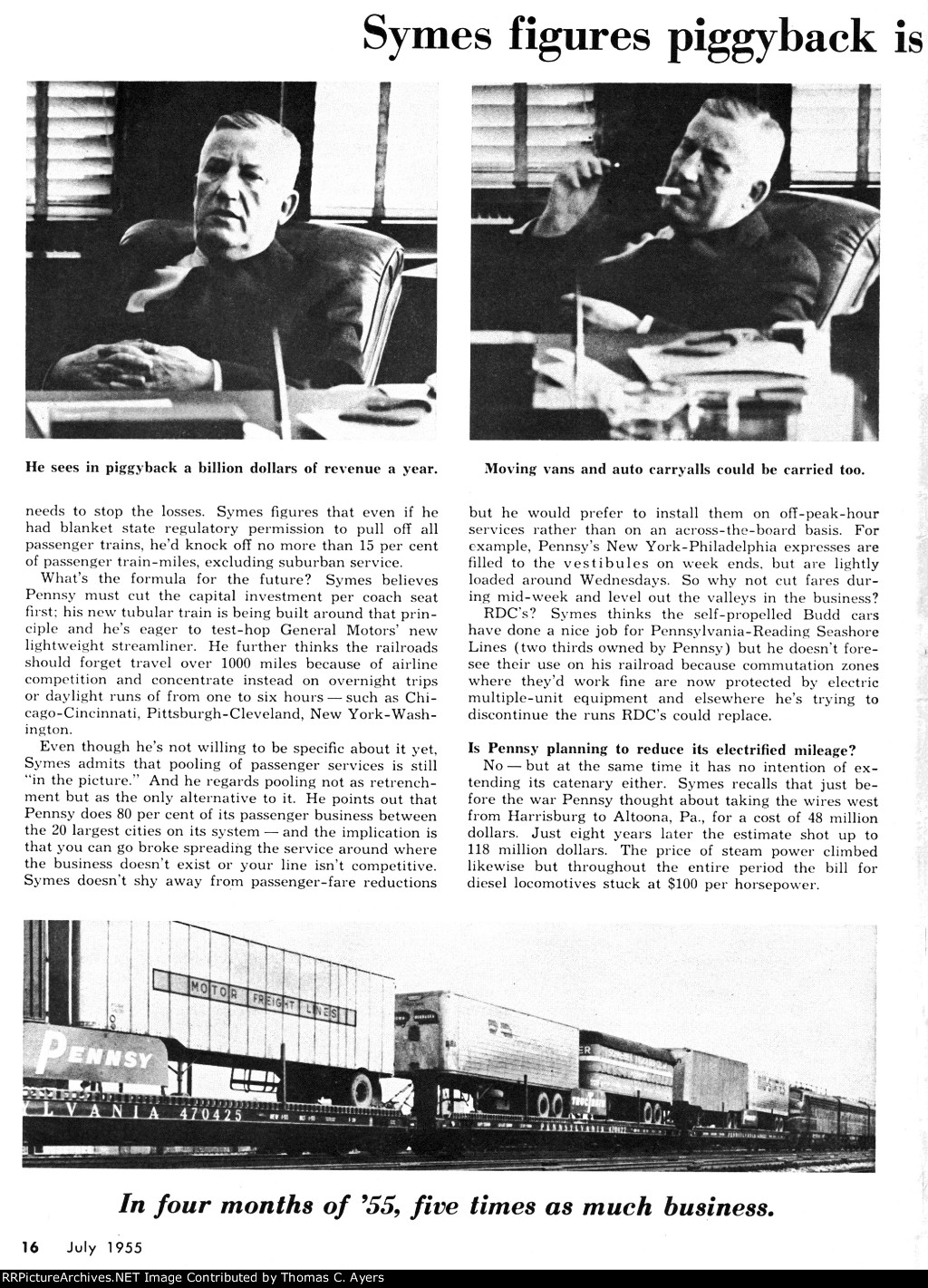 "Straight Talk," Page 16, 1955